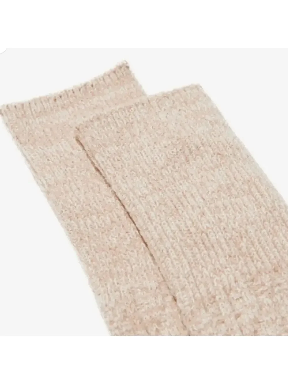 Pudus Lifestyle Tall Over The Knee High Sweater Socks Marled Tan OS